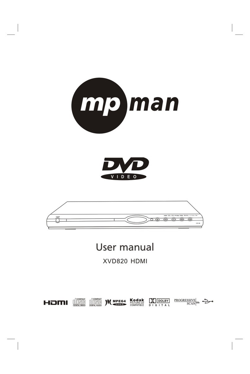 MP-Man XVD820 HDMI manual