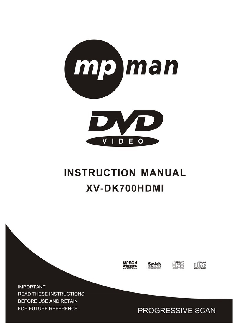 MP-Man XV-DK700HDMI User manual