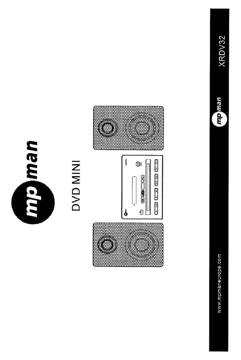 MP-Man XRDV32 User manual