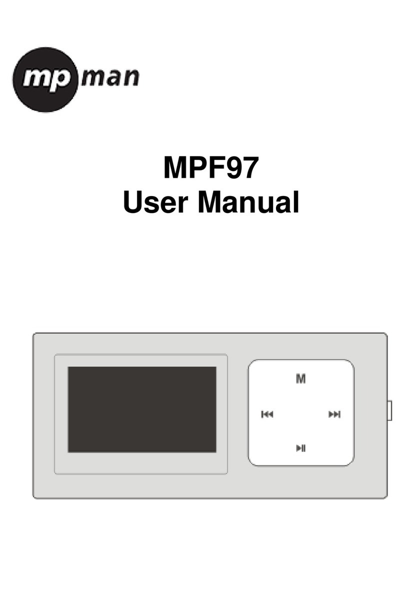 MP-Man MPF 97 User manual