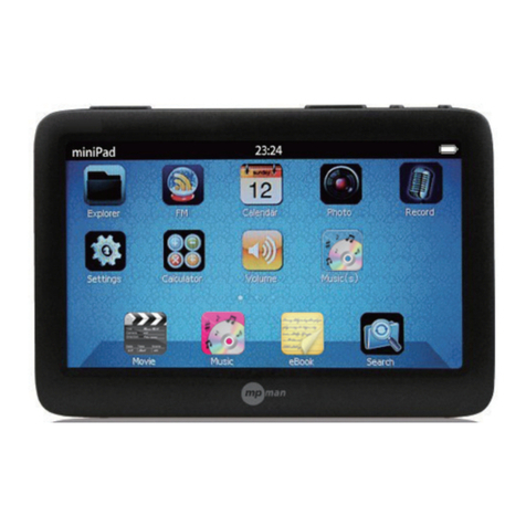 MP-Man MP40HD User manual MP-Man MP40HD User manual