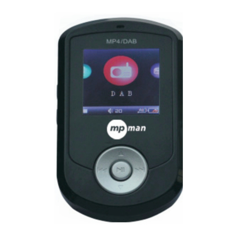 MP-Man MP40DAB User manual