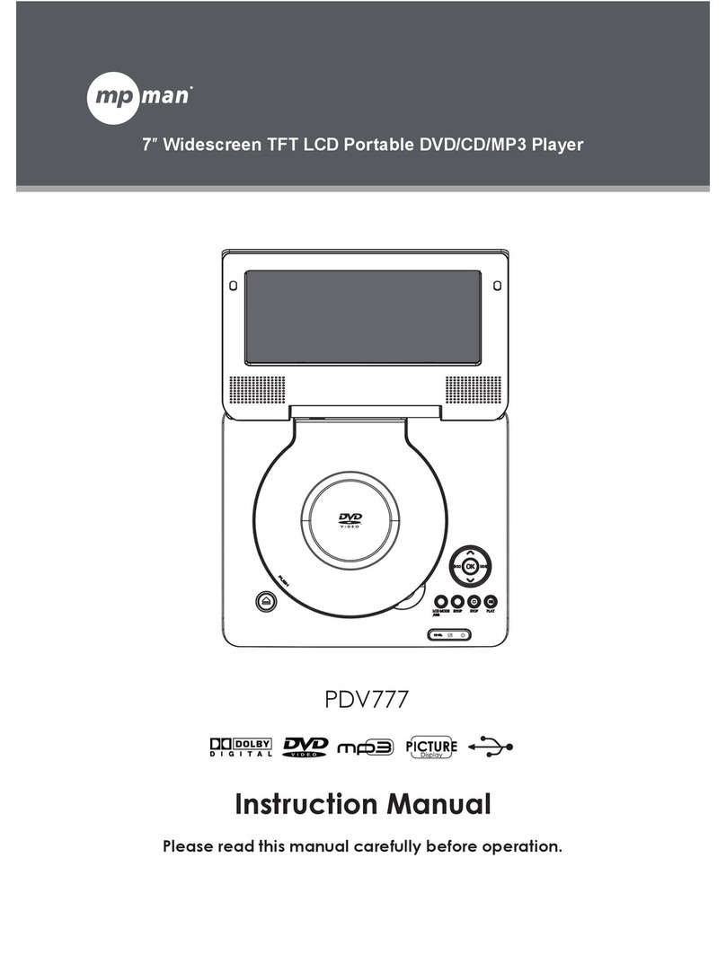 MP-Man PDV 777 User manual
