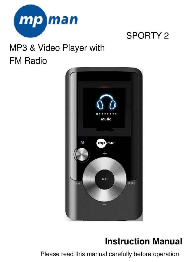 MP-Man SPORTY 2 User manual
