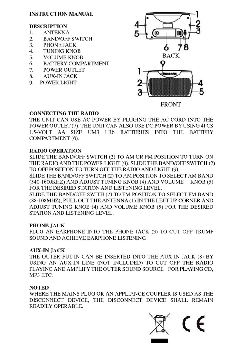 MP-Man RPS 800 instruction manual