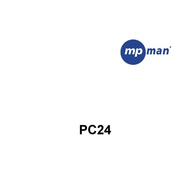 MP-Man PC24 instruction manual