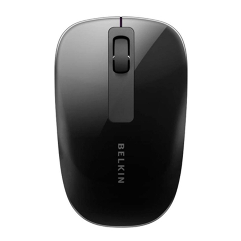 Belkin WIRELESS OPTICAL USB MOUSE user manual