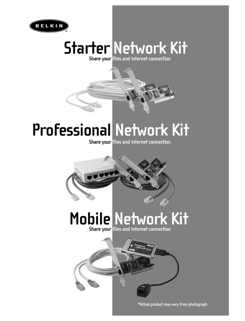 Belkin F5D9001 Series manual