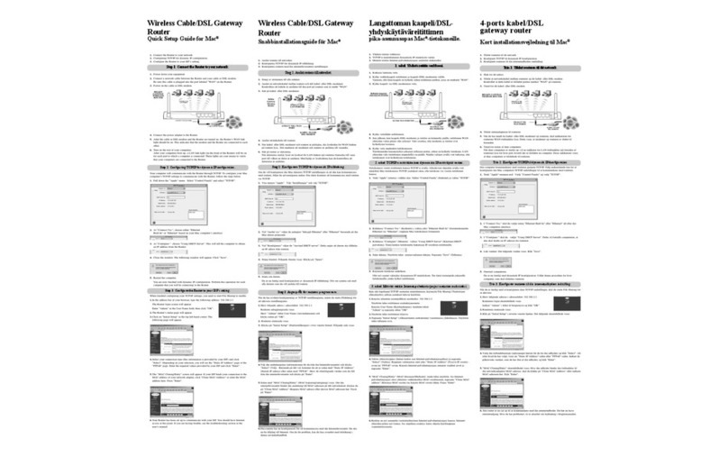 Belkin F5D6230-3 User manual Belkin F5D6230-3 User manual
