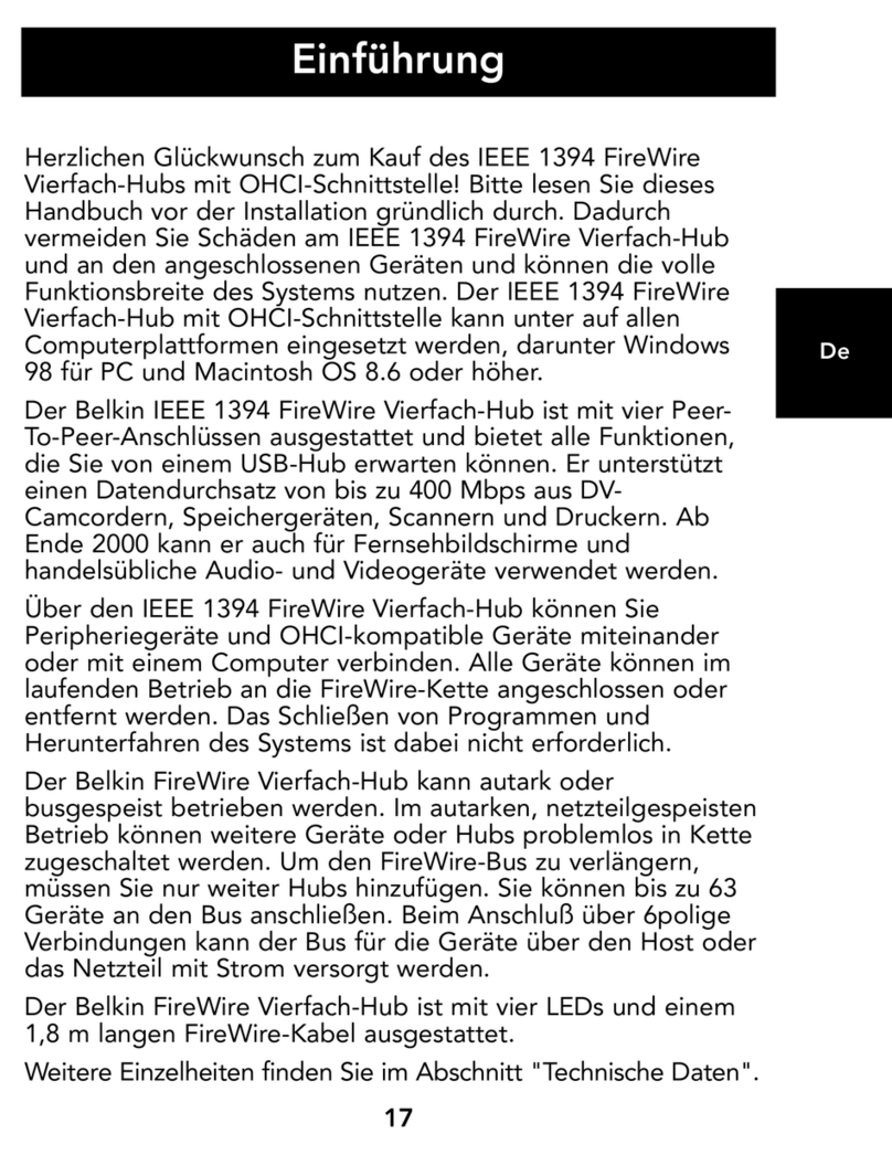 Belkin P73371-F5U524-G User manual Belkin P73371-F5U524-G User manual