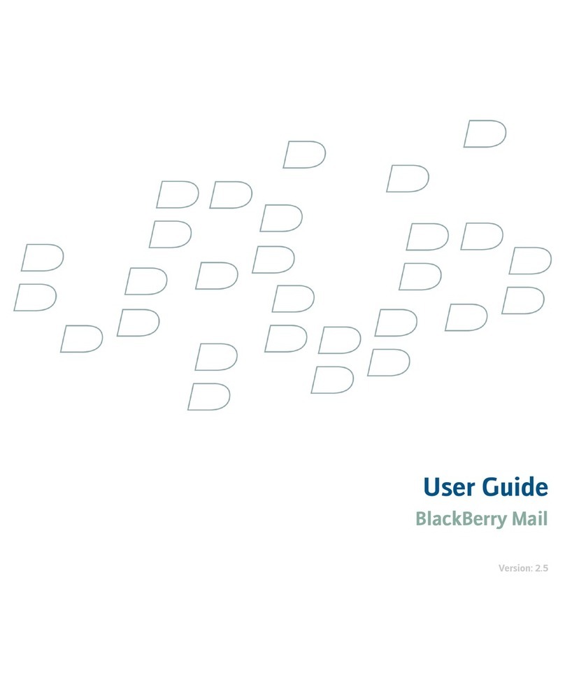 Blackbe;rry MAIL user guide