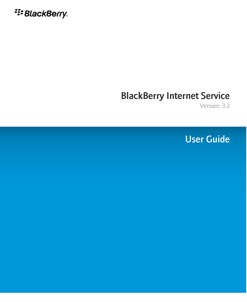 Blackbe;rry INTERNET SERVICE - FEATURE AND TECHNICAL OVERVIEW... User manual Blackbe;rry INTERNET SERVICE - FEATURE AND TECHNICAL OVERVIEW... User manual