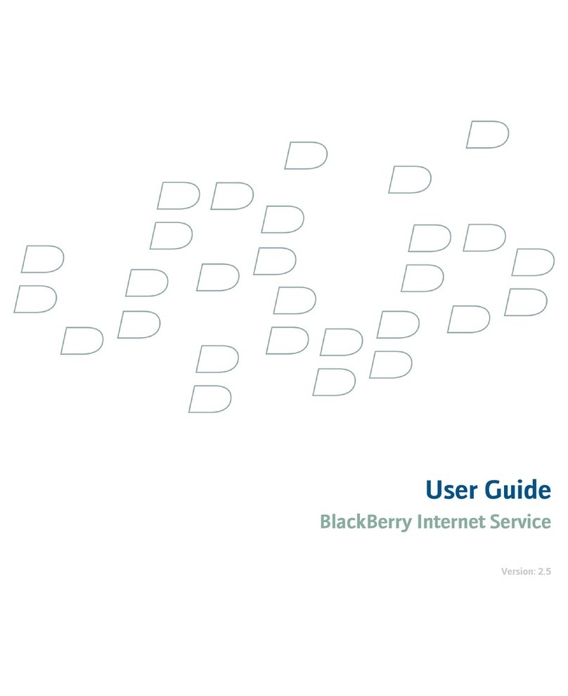 Blackbe;rry INTERNET SERVICE user guide