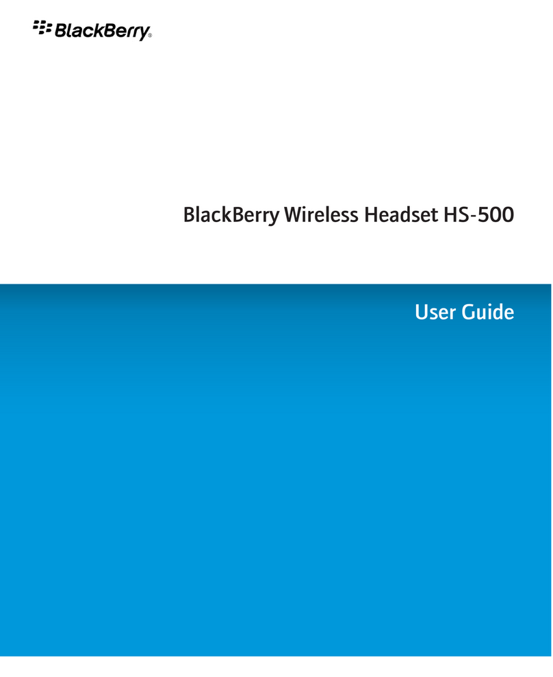 Blackbe;rry HS-500 - LEARN MORE user guide