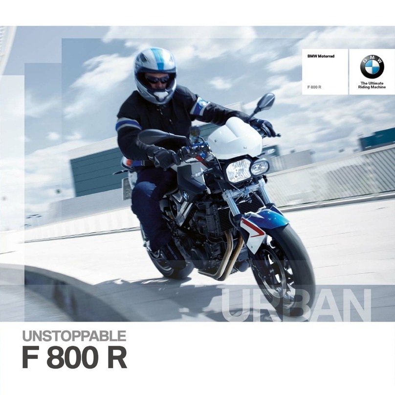 BMW F 800 R - User manual