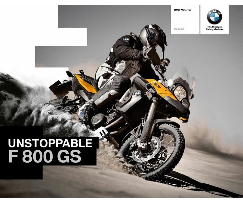 BMW F 800 GS - User manual
