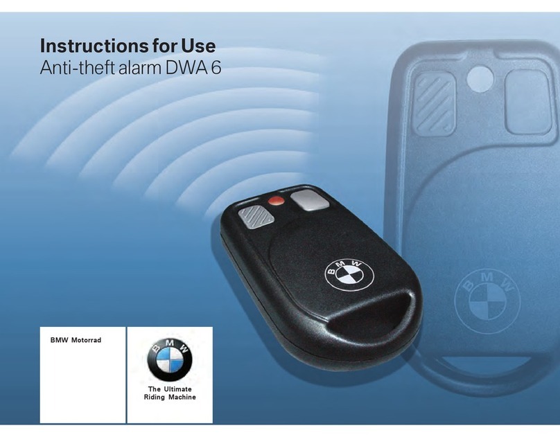 BMW DWA 6 Instructions for use