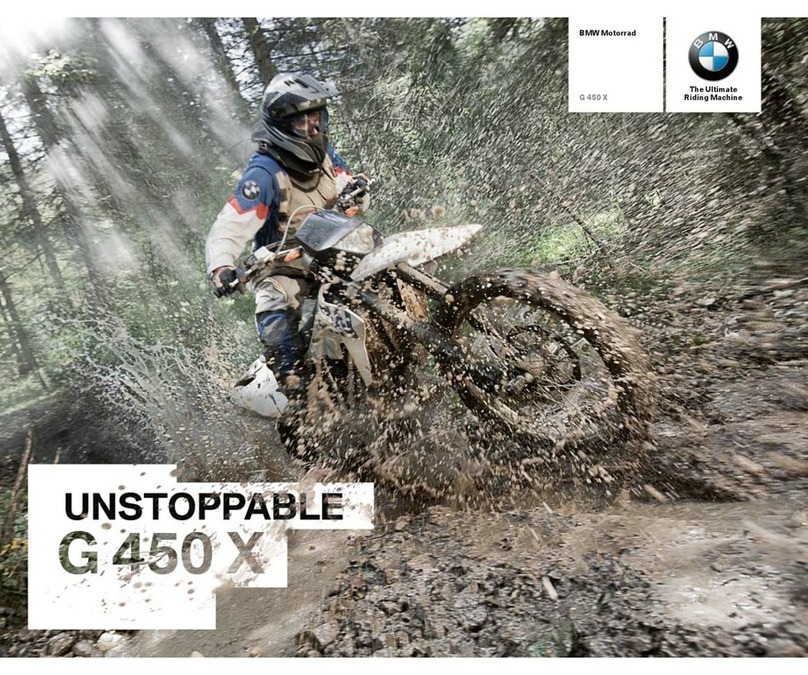 BMW G 450 X User manual