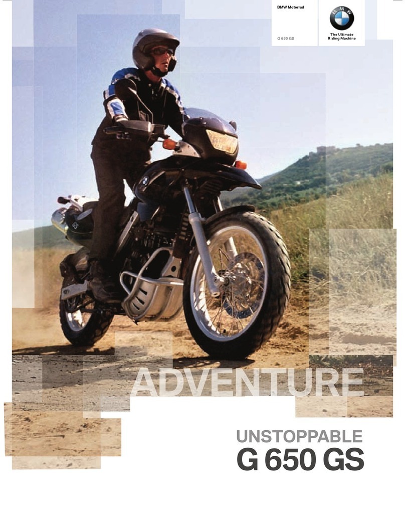 BMW G 650 GS - BROCHURE 2010 User manual
