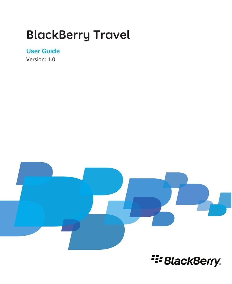 Blackbe;rry TRAVEL - V1.0 user guide