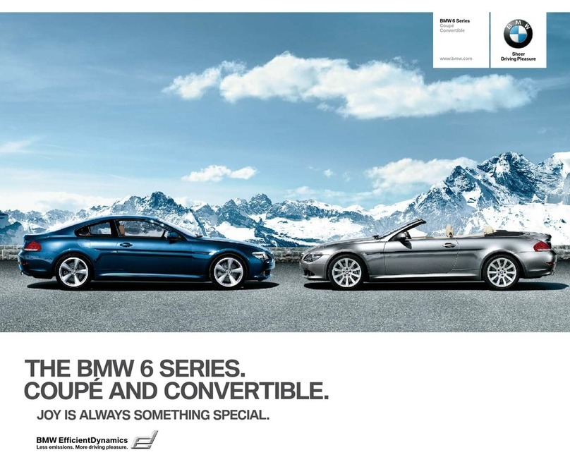 BMW 630 BROCHURE 2010 brochure