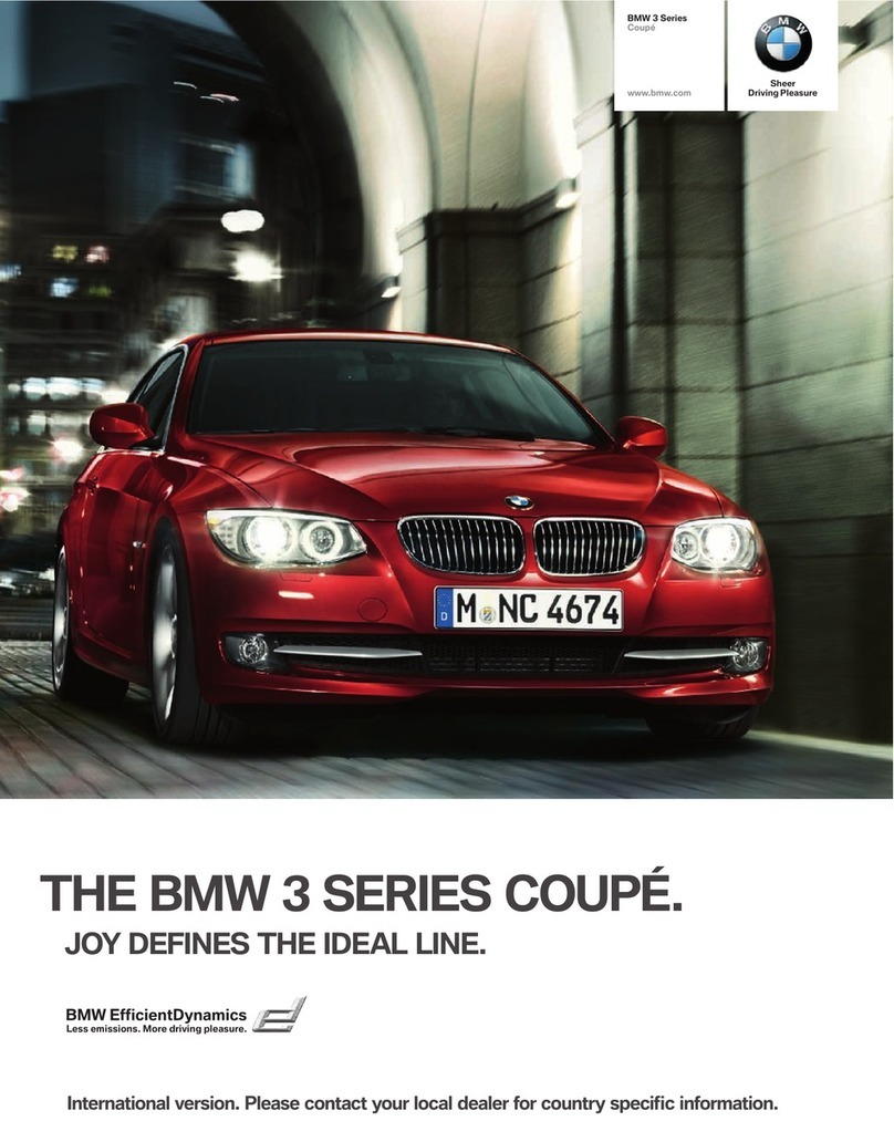 BMW 318I - BROCHRUE 2010 User manual BMW 318I - BROCHRUE 2010 User manual