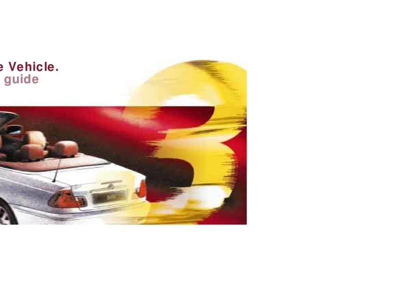 BMW 2001 325CI User manual