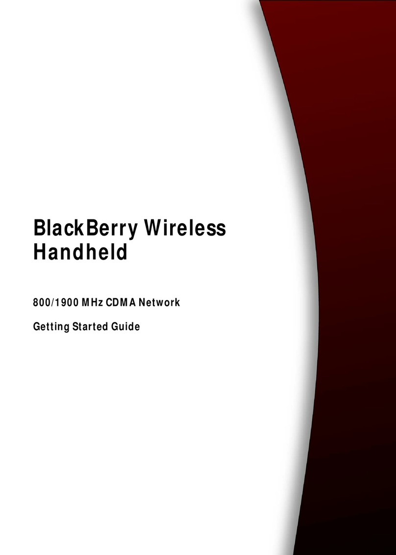 Blackbe;rry 6750 User manual
