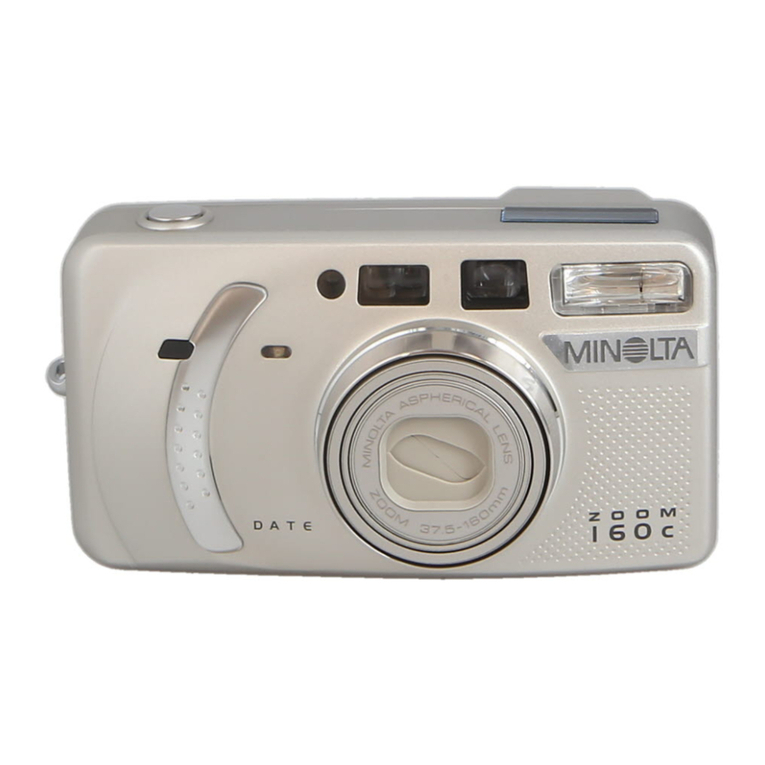 Minolta ZOOM 160C manual