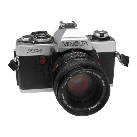 Minolta XG-1 User manual