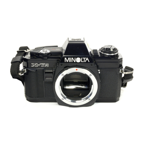 Minolta X-7A User manual