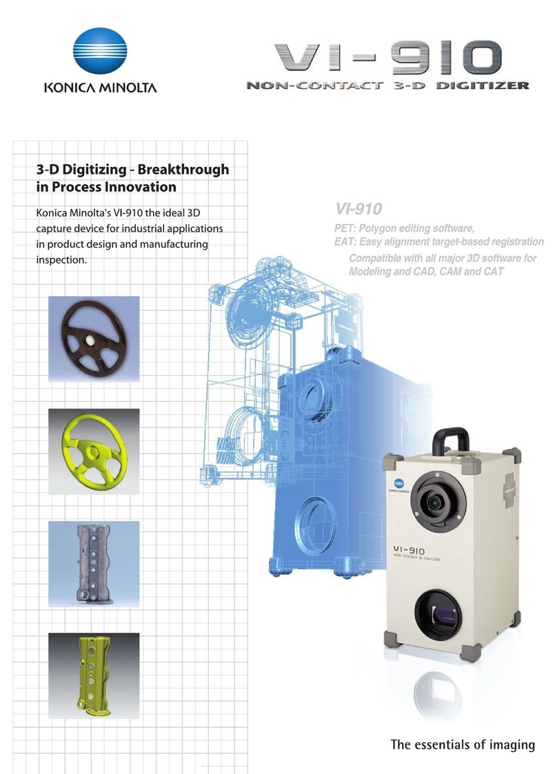 Konica Minolta Vivid VI-910 brochure