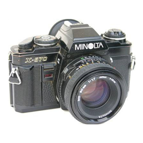 Minolta X-570 owner's manual