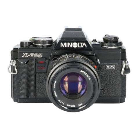 Minolta X-700 instruction manual