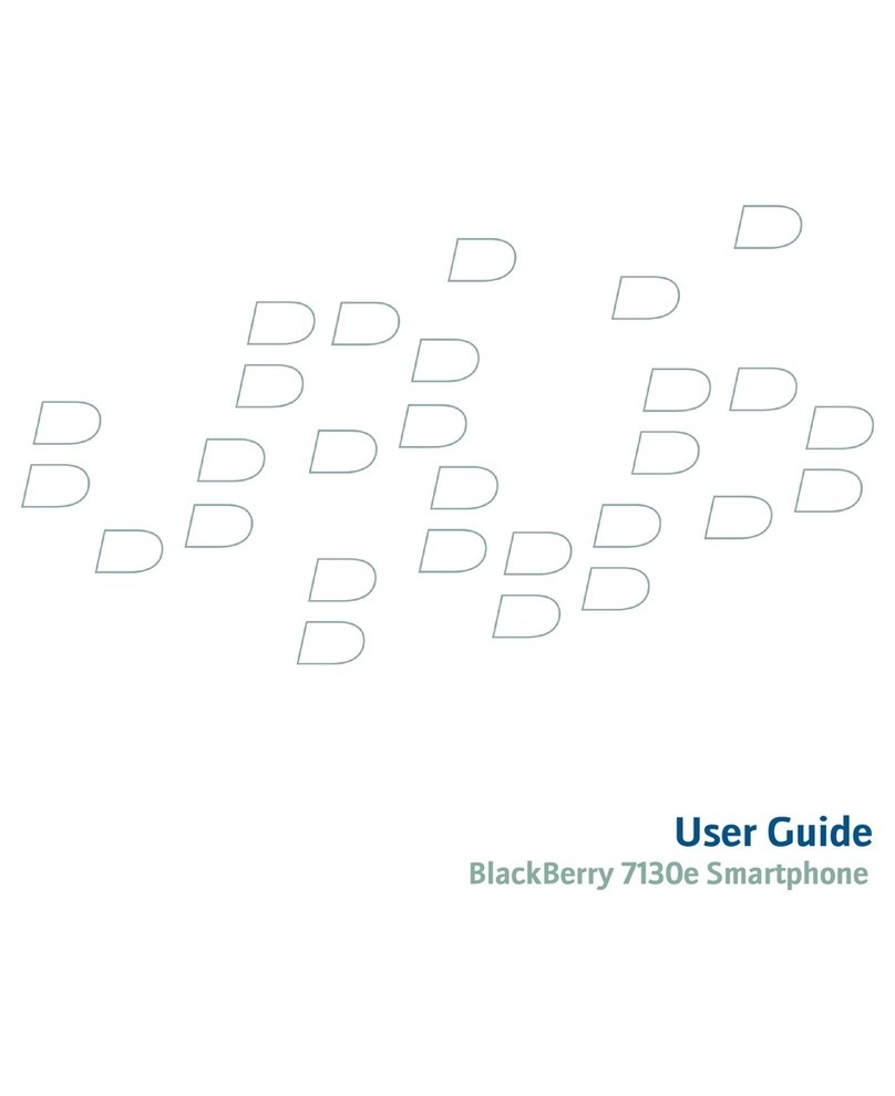 Blackbe;rry 7130E - AUTRE User manual