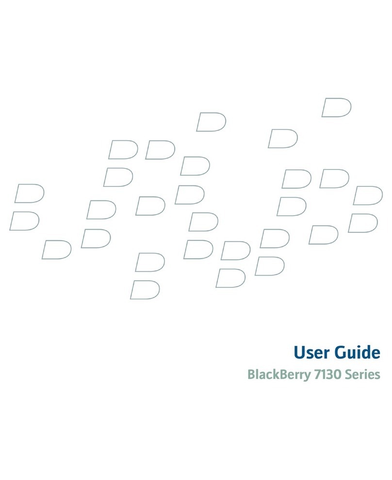 Blackbe;rry 7130 - AUTRE User manual