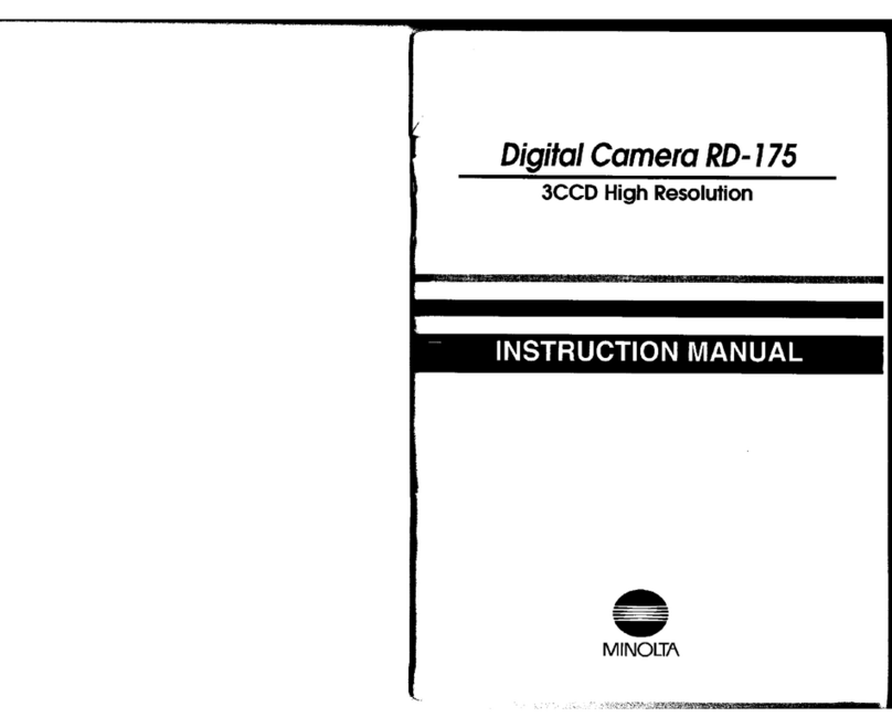 Minolta RD-175 User manual Minolta RD-175 User manual