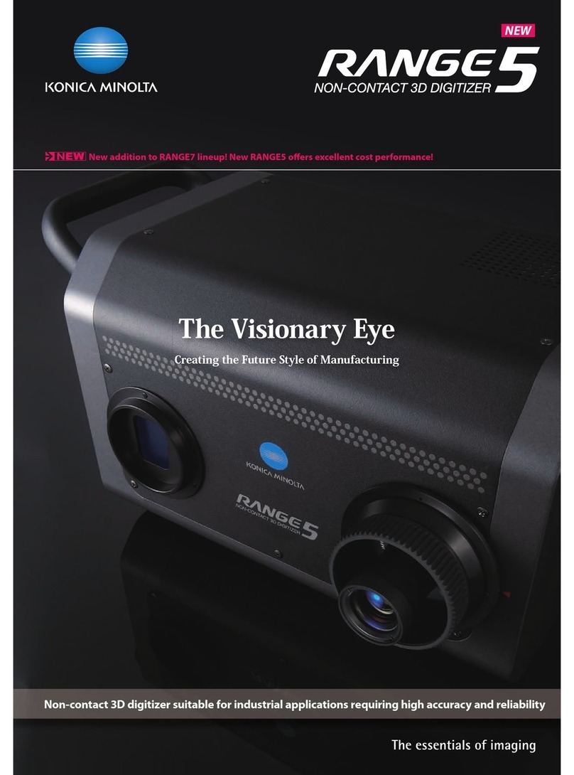 Konica Minolta RANGE 5 User manual