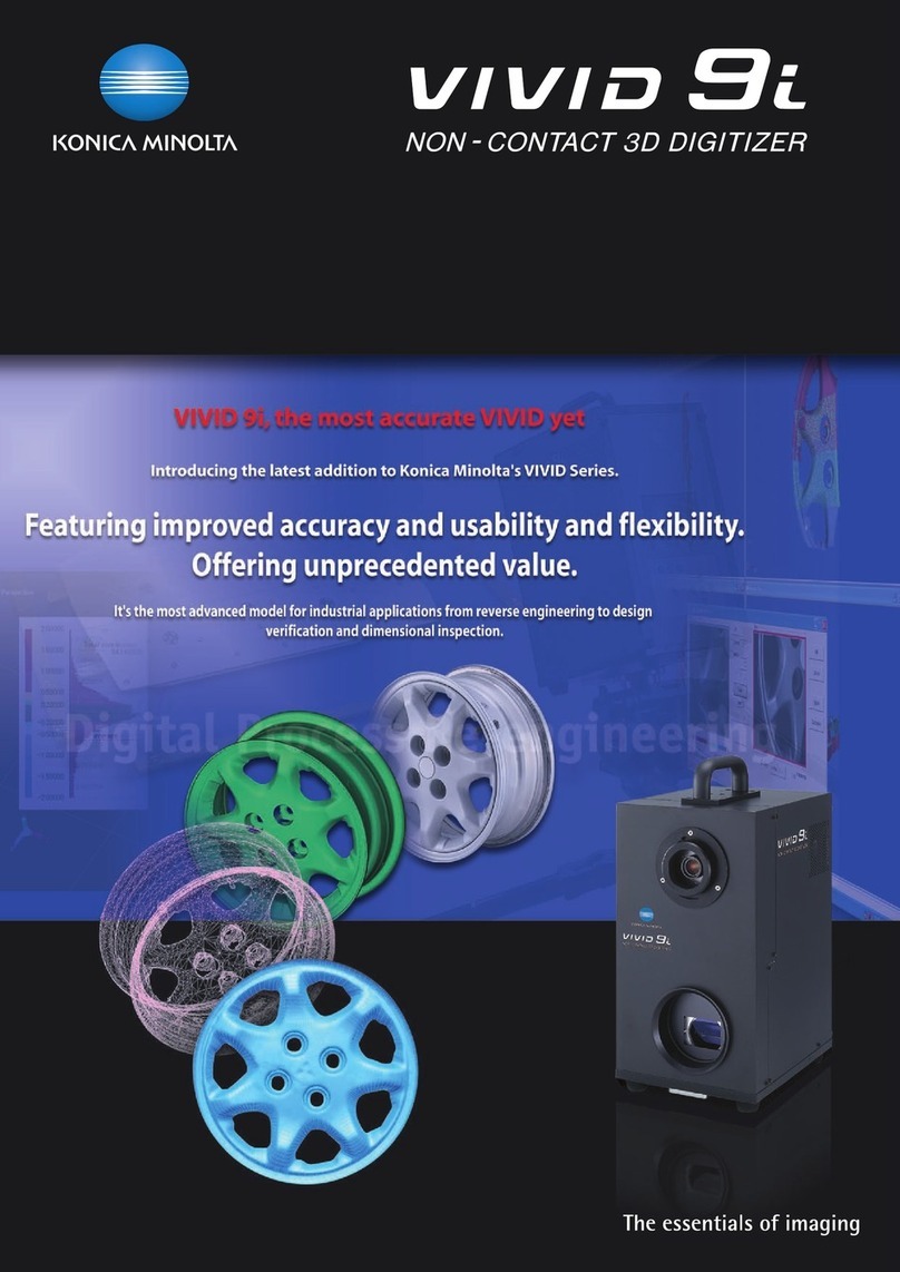 Konica Minolta VIVID 9i User manual