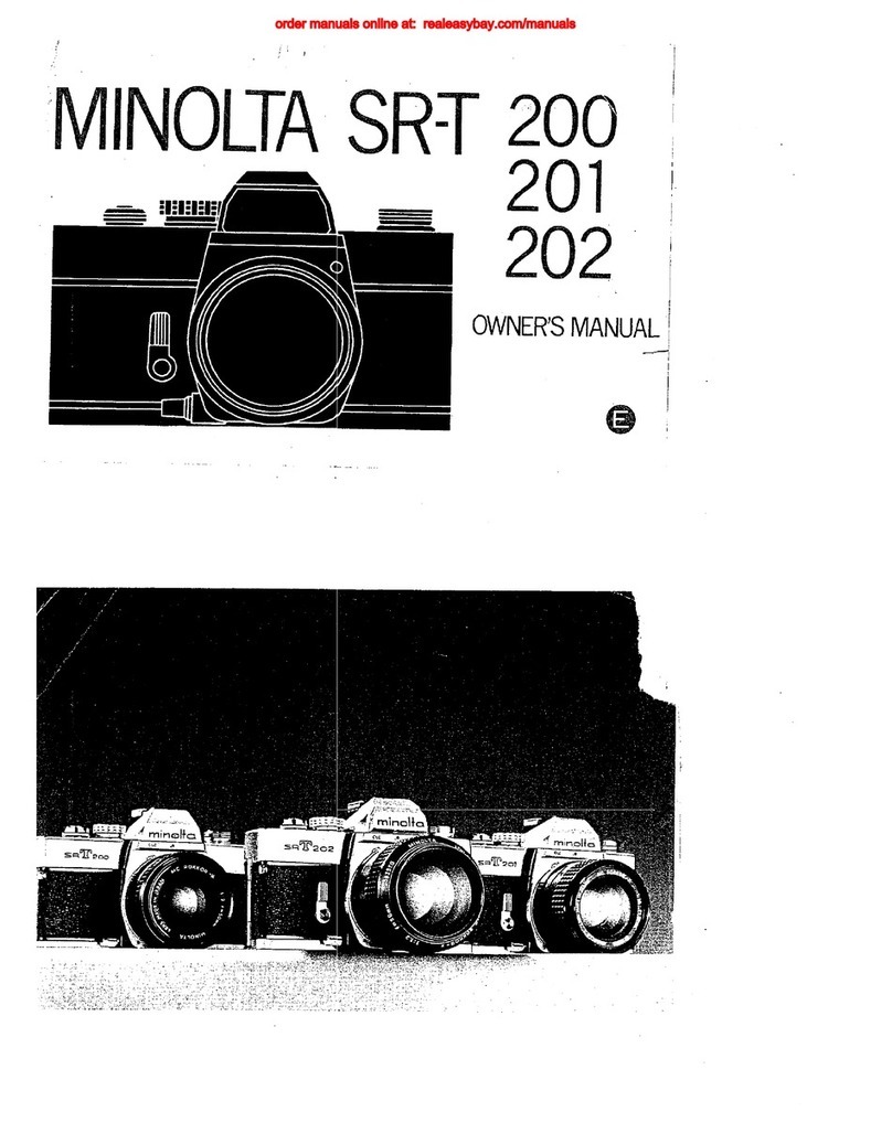 Minolta SR-T 200 - IR REMOTE CONTRO LRC-3 User manual Minolta SR-T 200 - IR REMOTE CONTRO LRC-3 User manual