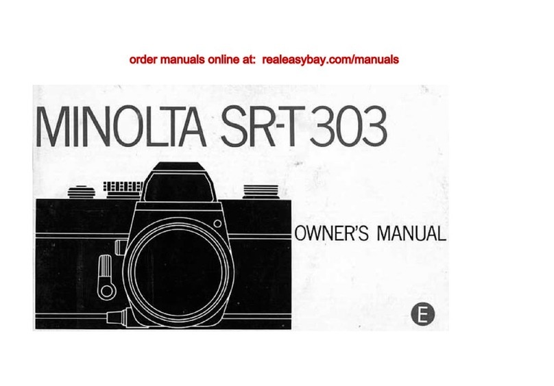 Minolta SR-T 303 - IR REMOTE CONTRO LRC-3 manual
