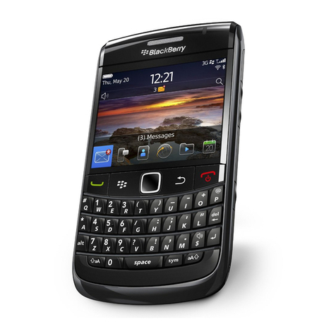 Blackbe;rry BOLD 9780 - V6.0 User manual Blackbe;rry BOLD 9780 - V6.0 User manual