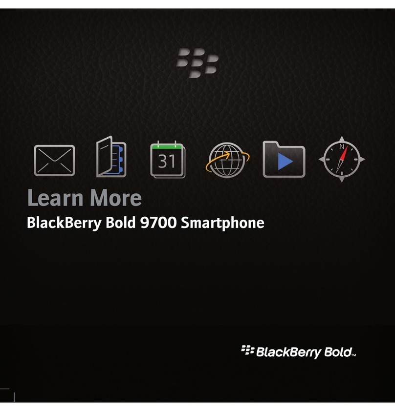 Blackbe;rry BOLD 9700 - LEARN MORE User manual