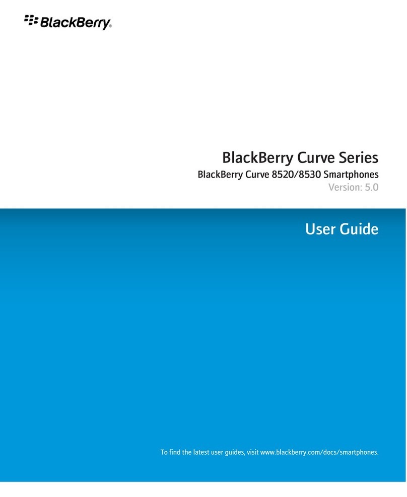 Blackbe;rry CURVE 8520 - WILLKOMMEN BEI ! User manual