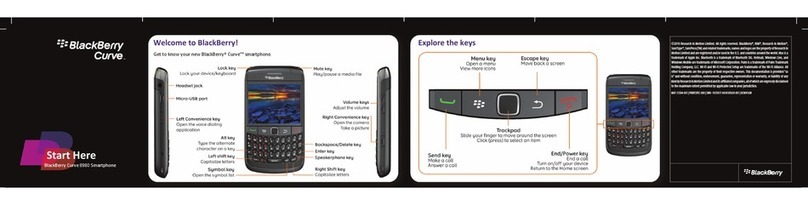 Blackbe;rry CURVE 8980 Instruction Manual