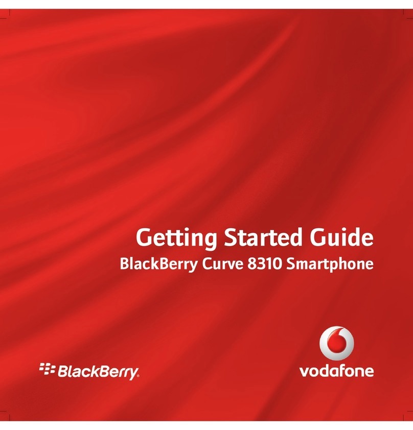 Blackbe;rry 8310 Curve AT&T User manual