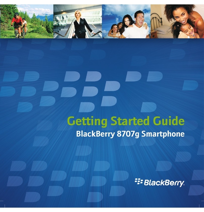 Blackbe;rry 8700 - 8707G SMARTPHONE User manual