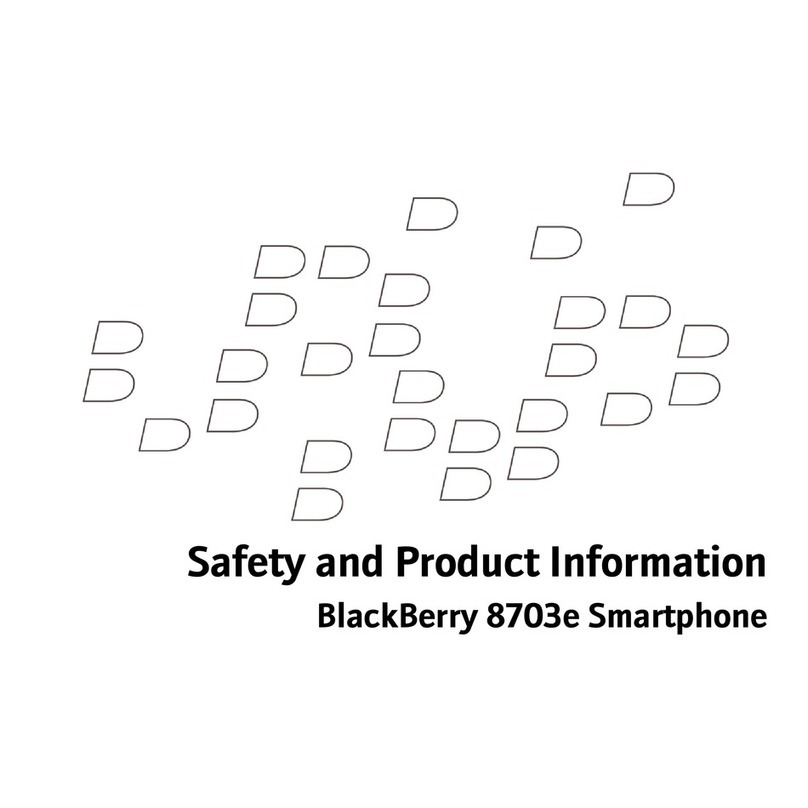 Blackbe;rry 8700 - 8703E SMARTPHONE User manual