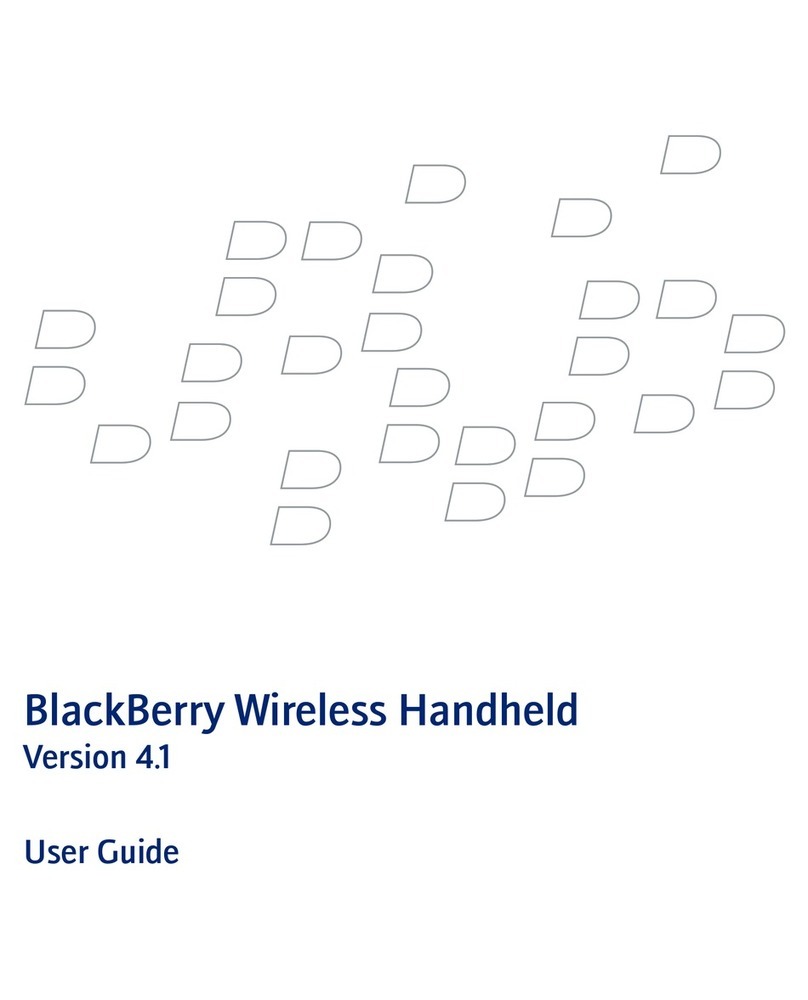 Blackbe;rry 7520 User manual