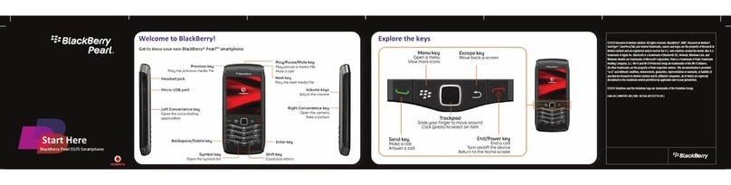 Blackbe;rry Pearl 9100 Instruction Manual